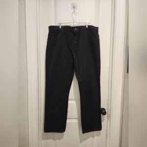 Rustler Classic Black Denim Jeans